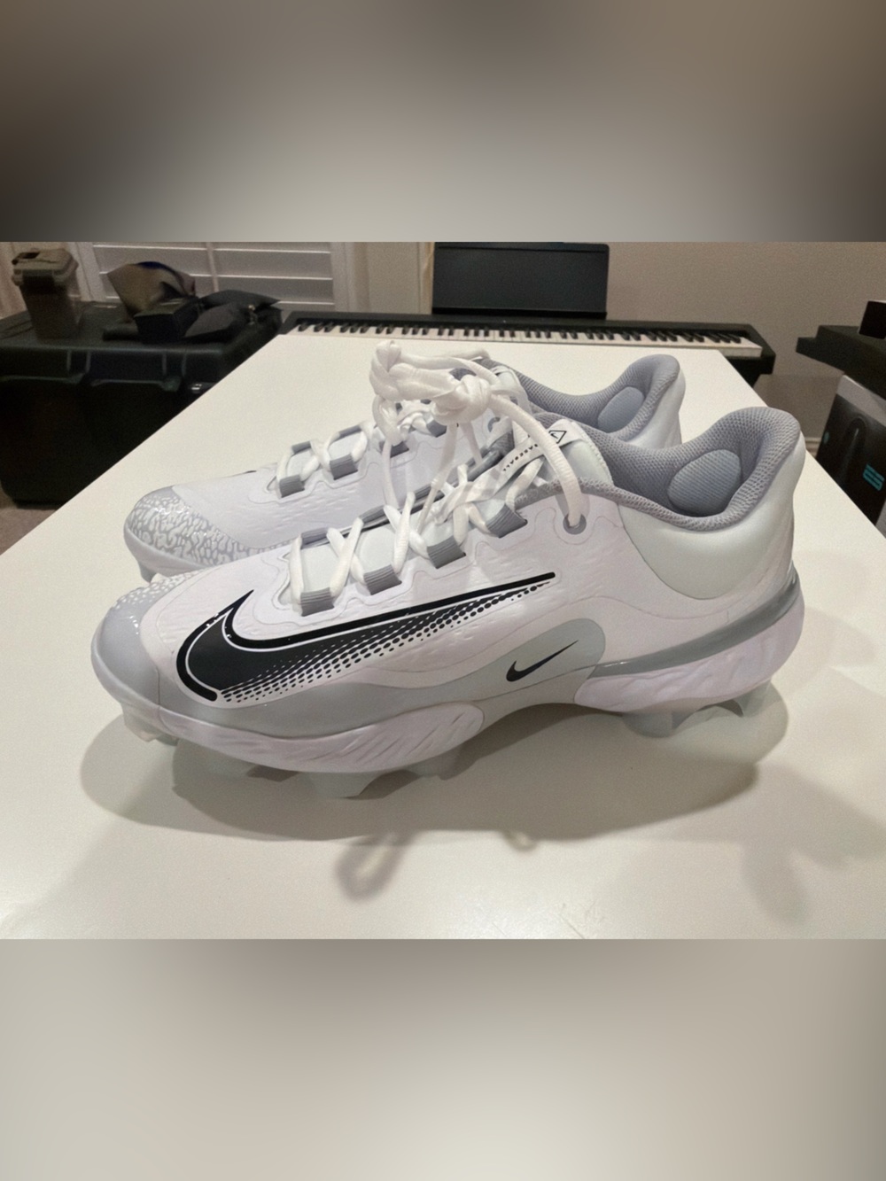 Nike Alpha Hurrache Elite 4 Baseball Cleats - Size 12